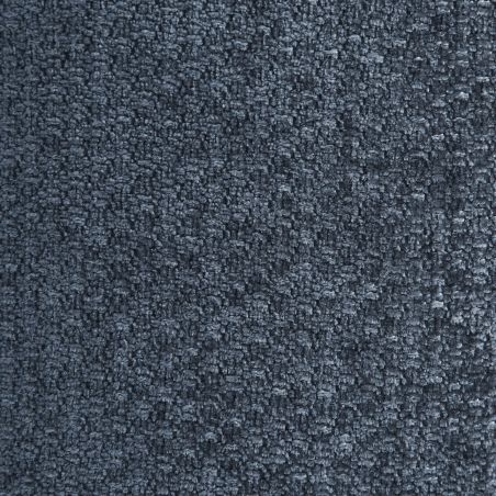 Ensemble canapés droits fixes 3+2 MATILDA tissu chenille bleu