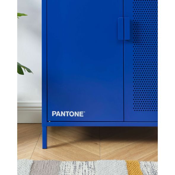 Buffet PANTONE métal bleu électrique h100cm