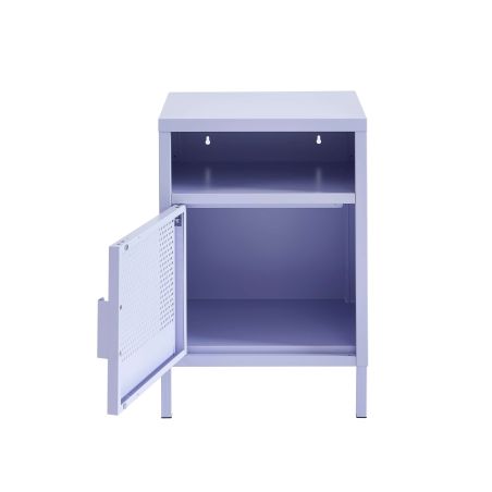 Table de chevet PANTONEmétal lilas 40cm