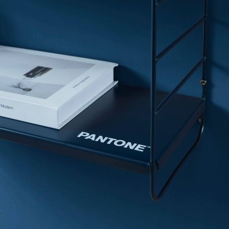 Etagère murale 3 niveaux PANTONE métal bleu nuit 60,5x20cm