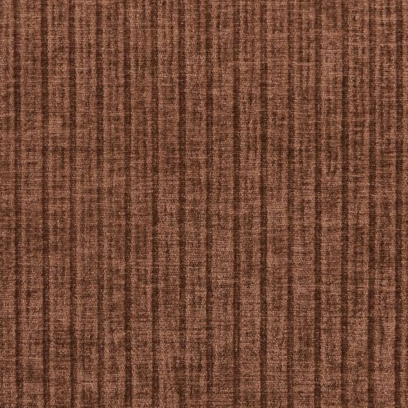 Lit coffre YOKA 160x200 velours côtelé marron sommier inclus